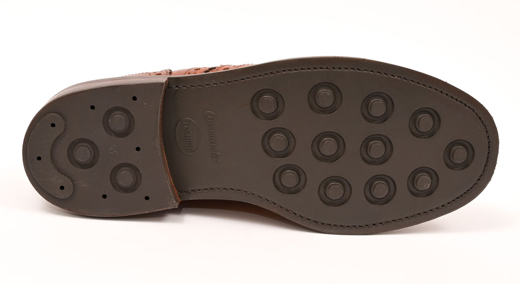 Sowerby Gloucester Tan Brogue Goodyear Welted Dealer Boots