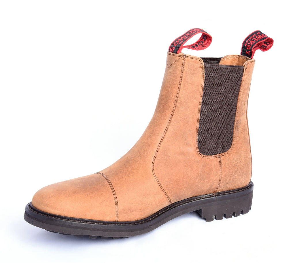 Sowerby Stanton Gaucho Brown Leather Dealer Boots