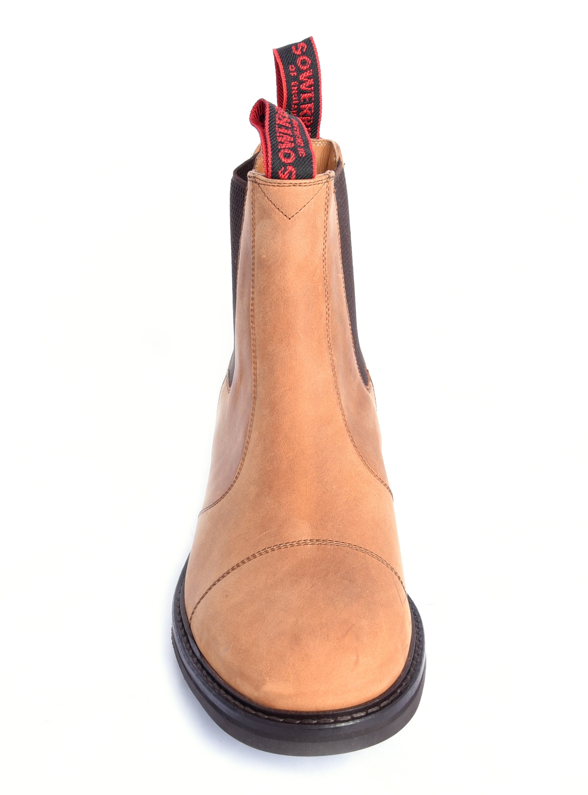 Sowerby Stanton Gaucho Brown Leather Dealer Boots